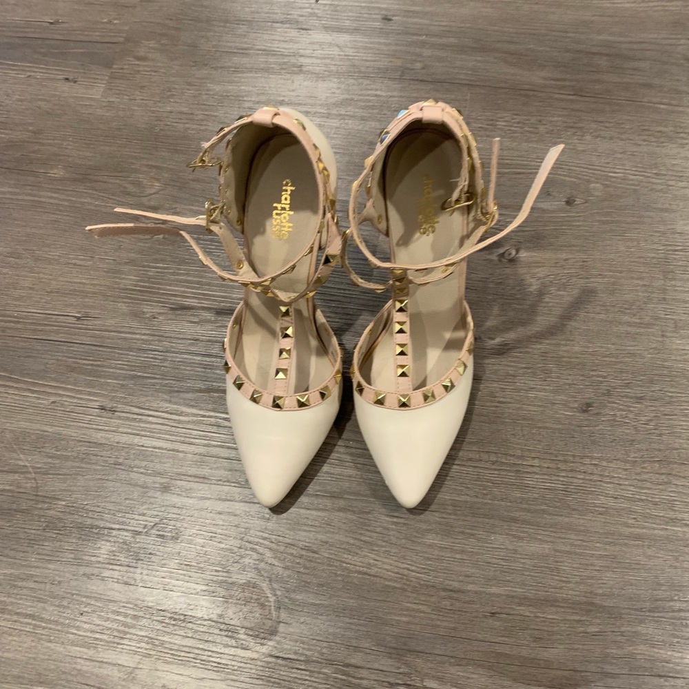 Studded heels******sold******